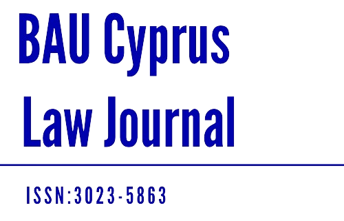 BAU Cyprus Law Journal